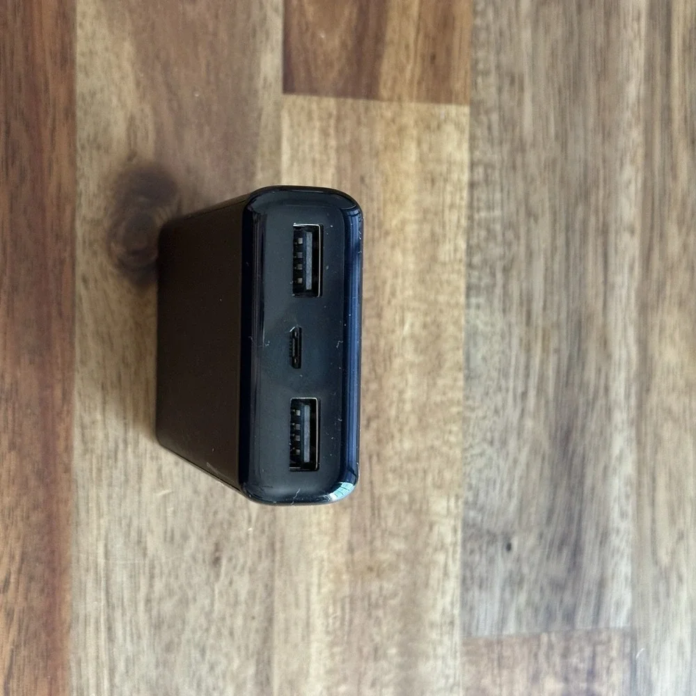 Mophie Power Boost 5,200mAh Dual USB Portable Charger Pocket Black 5V‎ 2.1A